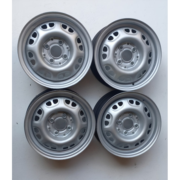 Jogo Roda Aro 13 Vw 4x100 Cod105 Ca487
