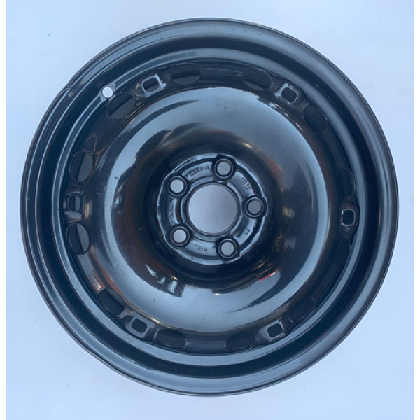 Roda Ferro Aro 15 5x100 Vw Fox Golf Polo A3 Cross Fox Space