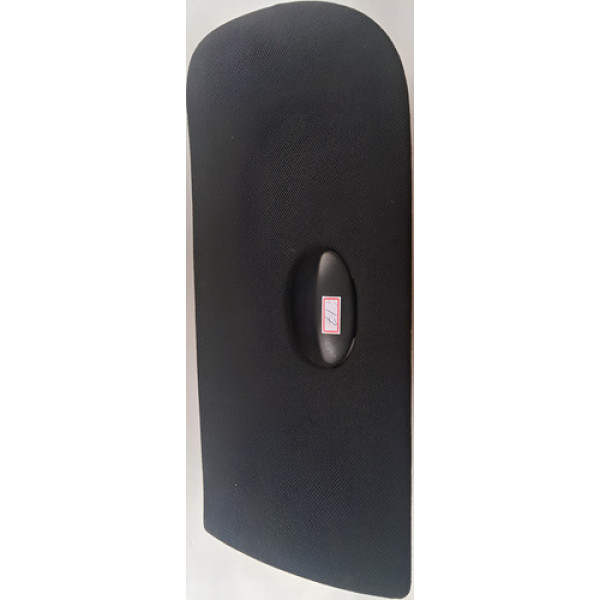 Tampa Porta Luvas Peugeot 206 99/10 Tecido Aveludada Preta