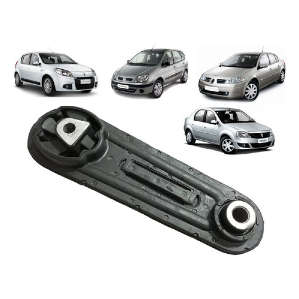 Coxim Traseiro Central Câmbio Logan Sandero Scenic Megane