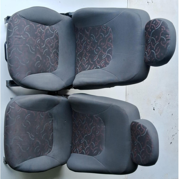 Par De Bancos Diant Fiat Doblo 02/... Ca617