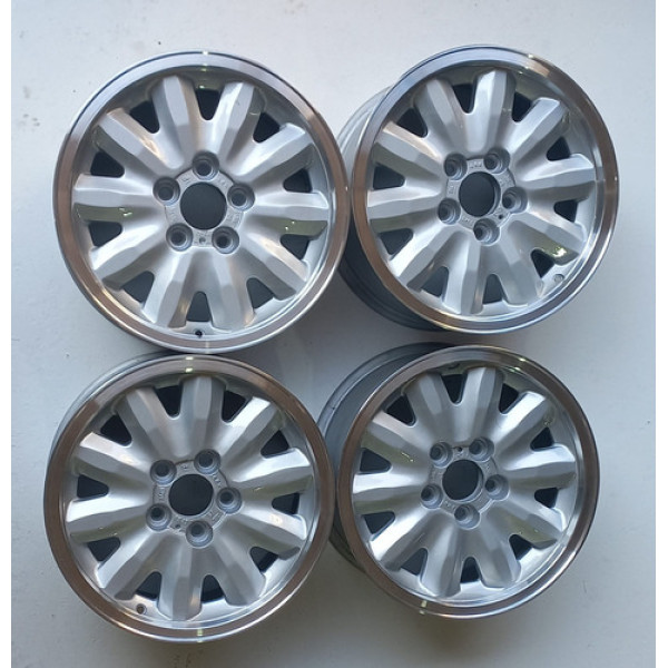 Jogo De Roda Liga Leve Aro 15 Chevrolet  5x110 Ca455