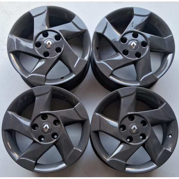 Jogo De Roda Duster Oroch Fluence Captur Aro 16 5 Furos