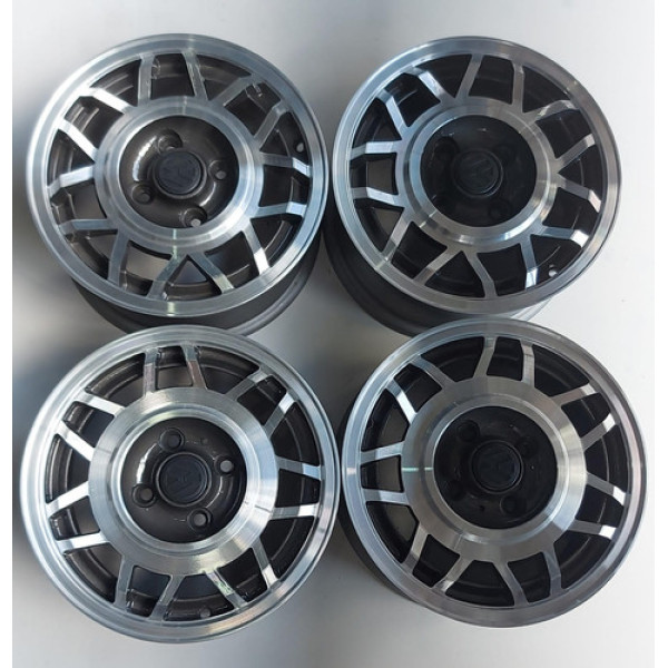 Jogo De Roda Volkswagen Aro 13 4x100 Snowflakes